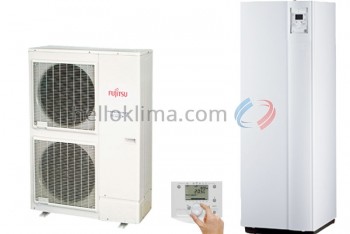 Fujitsu Waterstage SHPDUO 16 / 1F WGYG160DJ6 / WOYG160LJL Super High Power hőszivattyú