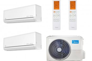 Midea Multi klíma szett 2 beltéri egységgel 5,3 kW teljesítménnyel