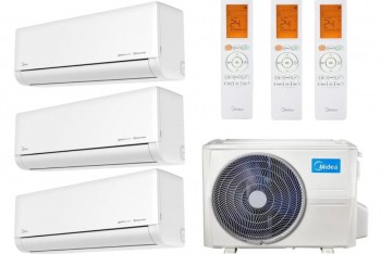 Midea Multi klíma szett 3 beltéri egységgel 7,9 kW teljesítménnyel