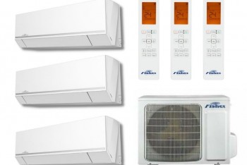 Fisher multi klíma szett 3 beltéri egységgel 7,9 kW teljesítménnyel
