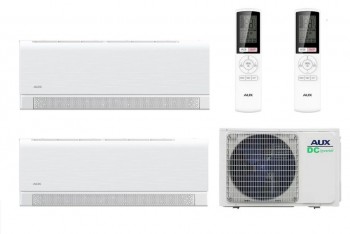 AUX multi klíma szett 2 beltéri egységgel 8,2 kW teljesítménnyel