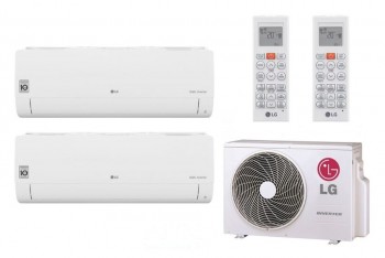 LG multi klíma szett 2 beltéri egységgel 4,7 kW teljesítménnyel