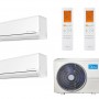 Midea Multi klíma szett 2 beltéri egységgel 5,3 kW teljesítménnyel