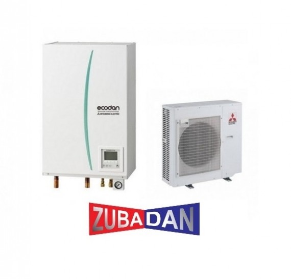 Mitsubishi PUHZ-SHW80YAA ERSC-VM2C Zubadan hőszivattyú szett
