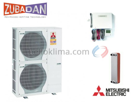 Mitsubishi PUHZ-SHW230YKA 032 Naked Zubadan levegő-víz hőszivattyú szett
