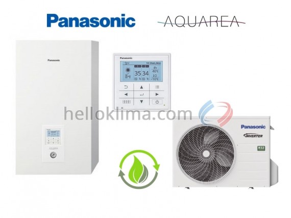 Panasonic Aquarea WH-UD03JE5/WH-SDC03J3E5 levegő-víz hőszivattyú