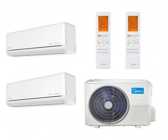 Midea Multi klíma szett 2 beltéri egységgel 5,3 kW teljesítménnyel