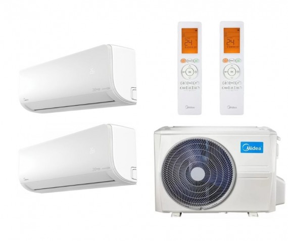 Midea Multi klíma szett 2 beltéri egységgel 5 kW teljesítménnyel