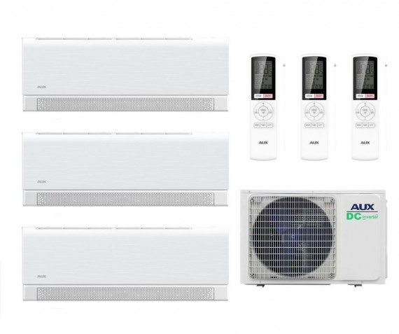 AUX multi klíma szett 3 beltéri egységgel 7,9 kW teljesítménnyel