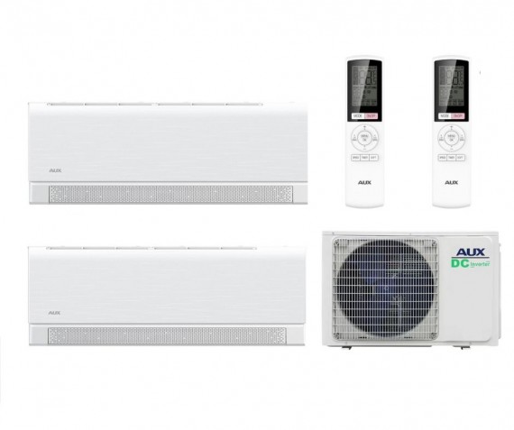 AUX multi klíma szett 2 beltéri egységgel 8,2 kW teljesítménnyel
