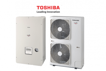 Toshiba Estia HWS-1405H(8)-E + HWS-1405XWHM3-E levegő - víz hőszivattyú