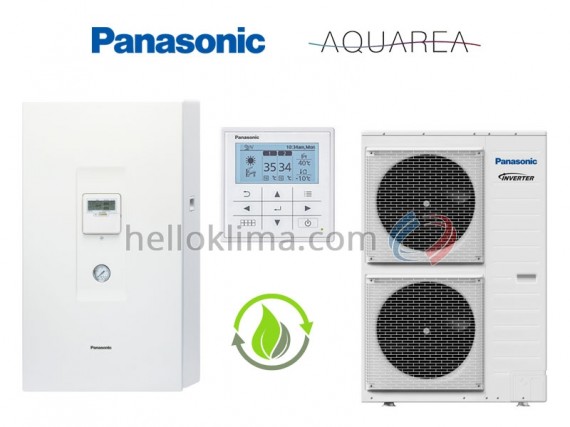 Panasonic Aquarea WH-UD09JE5/WH-SDC09J3E5 levegő-víz hőszivattyú