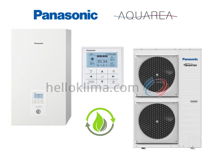 Panasonic WH-UD16HE8/WH-SDC16H9E8 Aquarea Levegő-víz Hőszivattyú 3 Fázisú